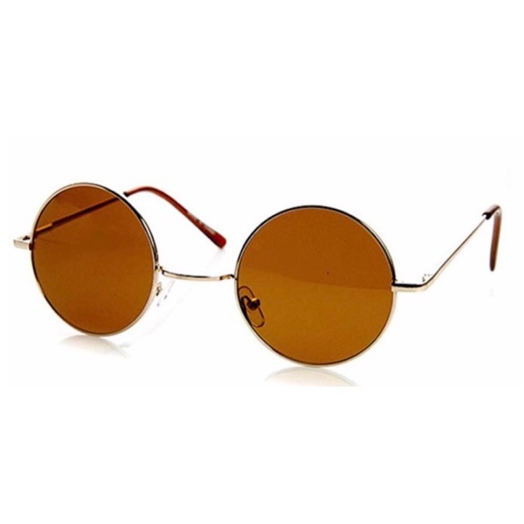 SOTM Other - new ☻ Iconic Lennon ☻ Round Metal Sunnies ☻ Brown